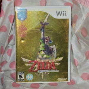 Wii Game Zelda Skyward Sword 25th Anniversary Edition Complete Booklet & CD Link